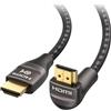 Cable Matters Cavo HDMI 8K 48 Gbit/s angolato, 2 m, Nero