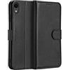ELESNOW Cover per iPhone XR, Flip Pelle Custodia con Carta Portafoglio Antiurto Protettiva Magnetica Cover per iPhone XR - 6,1 (Nero)