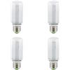 SEBSON Lampadina LED E27 8W (Equivalente a 60W) - 810lm Bianca Calda 3000K Non Dimmerabile - Angolo di Diffusione 280° - Lampadina LED 230V - Set da 4