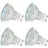 SEBSON Lampadina LED GU10 5W (Equivalente a 35W) - 420lm Bianca Calda 3000K Non Dimmerabile - Angolo di Diffusione 110° - Lampadina Spot LED 230V - Set da 4