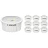 SEBSON Modulo LED 5W Extra Piatto ø50x26mm - Set da 10 - Bianca Calda 3000K
