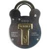Squire Henry Squire Old English - Lucchetto a 4 leve, in acciaio zincato, misura grande