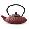 Bredemeijer Teiera Xilin 0.8L, Rosso INBG001R, Inoxidable, 20 X 10 X 10 Cm