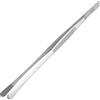 wenco Pinzette per arrosti in acciaio inox Gourmet per afferrare e girare durante la cottura, 30 cm, punte arrotondate, antiruggine, acciaio inox, argento