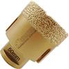 SHDIATOOL Punta per Trapano Diamantata 50mm Vacuum Brasato Foretto Diamantato con Filettatura M14 per Porcellana Piastrella Granito Marmo Taglio a Secco