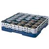 Cambro Camrack 30S800 - Set di 2 cestini in polipropilene per manico e bicchieri con 30 scomparti, misura 1/1, colore: blu navy, diametro 7,94 cm, altezza massima 21,5 cm