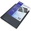 WAYTEX 931441 - Protezione per documenti in formato A4, personalizzabile, 40 foto, 20 tasche, copertina in polipropilene, colore: Nero