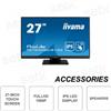 IIYAMA T2754MSC-B1AG - T2754MSC-B1AG - Mnitor Touchscreen 27 Pollici IPS - Full HD - Altezza regolabile - Altoparlanti