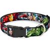 Buckle-Down Buckle Down Marvel Avengers Marvel Avengers Supereroi Closeup plastica Clip Collare