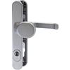 ABUS Maniglia per porta SRG92N ZS F1 con protezione anti-tiraggio, per porte di casa, maniglia interna ed esterna, per porte con telaio stretto, in alluminio