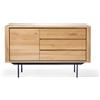 ETHNICRAFT madia SHADOW con 1 anta e 3 cassetti - 51388