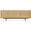 ETHNICRAFT madia SHADOW con 3 ante e 3 cassetti - 51386