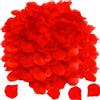OWLKELA 5000 pezzi Petali di Rosa Finti, Petali Artificiali Rossi Petali di Rossi- Matrimonio, San Valentino, Centro Tavola, Compleanno, Atmosfera Romantica