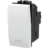 Aigostar Deviatore unipolare 16AX bianco compatibile anche con BTicino Livinglight