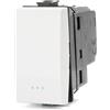 Aigostar Invertitore 16AX bianco compatibile anche con BTicino Matix