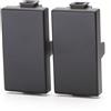 Aigostar Tappo Falso Polo nero compatibile anche con BTicino Matix 2 pezzi
