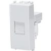 Modulo presa ethernet CAT5E RJ45, serie Starlight, bianco, compatibile con  serie Vimar Plana - Ettroit EV2355