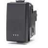 Aigostar Deviatore unipolare 16AX nero compatibile anche con BTicino Matix