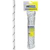 Wolfpack 16010075 - Corda di nylon bianco/blu ad alta tenacità (matassa 25 mt)