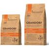 Grandorf Junior Medium e Maxi Agnello e Tacchino per Cuccioli dai 4 Mesi, 3-kg