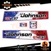 OraInkJet Kit Adesivi Motore Marino Fuoribordo Johnson GT 737 - versione FRANCE