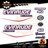 OraInkJet Kit Adesivi Motore Marino Fuoribordo Evinrude e-tec 40 cv - versione B