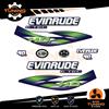 OraInkJet Kit Adesivi Motore Marino Fuoribordo Evinrude e-tec ho 40 cv - versione D