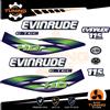OraInkJet Kit Adesivi Motore Marino Fuoribordo Evinrude e-tec ho 115 cv - versione C