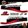 OraInkJet Kit Adesivi Motore Marino Fuoribordo Mercury 40 cv - versione Four Stroke EFI
