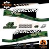 OraInkJet Kit Adesivi Motore Marino Fuoribordo Mercury 40 cv - Four Stroke EFI Mimetico A