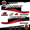 OraInkJet Kit Adesivi Motore Marino Fuoribordo Mercury 40 cv 2T versione Lightining XR