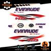 OraInkJet Kit Adesivi Motore Marino Fuoribordo Evinrude e-tec ho 40 cv - versione B
