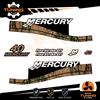 OraInkJet Kit Adesivi Motore Marino Fuoribordo Mercury 40 cv - Four Stroke EFI Mimetico B