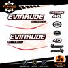 OraInkJet Kit Adesivi Motore Marino Fuoribordo Evinrude e-tec 40 cv - versione A