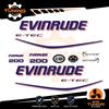 OraInkJet Kit Adesivi Motore Marino Fuoribordo Evinrude e-tec 200 cv - versione C