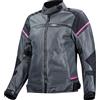 LS2 Giacca Donna LS2 Riva nero grigio scuro rosa