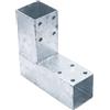 Connex HV4246 - Colonna angolare per legno, 200 x 185 mm, 71 x 71 mm