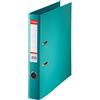 Leitz Esselte raccoglitore a leva, per l'archiviazione, copertina in plastica, A4 Dos 5,0 cm Turquoise