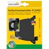 Schellenberg 50149 Avvolgitore Flexo Mini a vite, antracite, Interasse fori 14-15,5 cm