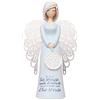 You Are An Angel ALF003I Fa Che Il Tuo Sorriso Cambi Il Mondo, Non Che Il Mondo Cambi Il Tuo Sorriso Angelo, 17 cm