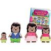 Li'l Woodzeez - I Porcospini McBristly - Figurine di animali - Giocattolo porcospino - Figurine da collezione - Famiglia dell'istrice - 3 anni +