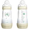BAMED BABY ITALIA srl Mam Biberon Easy Start 260ml Doppia Confezione Neutro