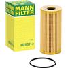 Mann Filter MANN-FILTER, HU 6011 z Filtro olio | Per Autovetture, Massime prestazioni filtranti, Protezione motore, Guarnizione alta qualità, Qualità originale OE