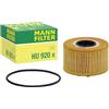Mann Filter MANN-FILTER HU 920 x Filtro dell'olio - AUTOVETTURE + VEICOLI COMMERIALI