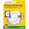 Schellenberg 50150 Mini Avvolgitore ad Avvitamento, Bianco, Design