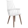 KARTELL SEDIA COMBACK BIANCO-ROVERE 5954/98