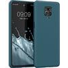 kwmobile Custodia Compatibile con Xiaomi Redmi Note 9S / 9 Pro / 9 Pro Max Cover - Back Case per Smartphone in Silicone TPU - Protezione Gommata - petrolio matt