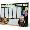 Grupo Erik: Planning da Tavolo A4 Pixar Up, Planner settimanale con 54 fogli a strappo, 21 x 29,7 cm, Agenda Organizer, To Do List Planner, Planner settimanale da scrivania