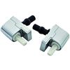 Ideal Standard UV074AA - Cerniere per sedile Della/Exacto, cromate