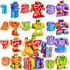 JOYIN 10 Numero Robot Trasformabile Educativi Giocattoli per Bambini, Festa di Compleanno Giocattolo per l'Educazione